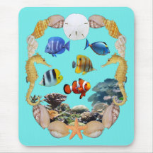 Tropical Fish Mousepad