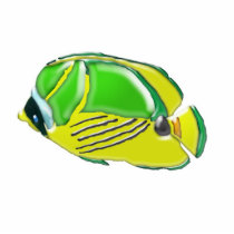 Tropical Fish Photo Statue Photo Cut Outs