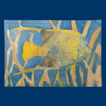 tropical fish placemats