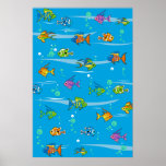 Tropical Fish Poster posters