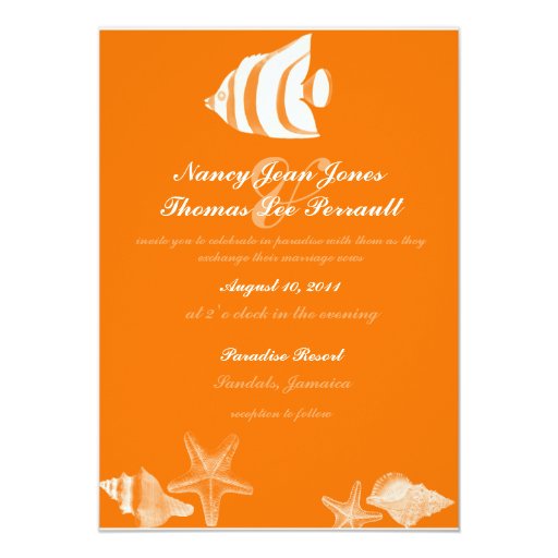 fish wedding invitations tropical fish wedding invitation zazzle fish wedding invitations tropical fish wedding invitation zazzle