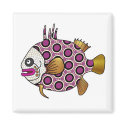 Tropical Fish with bright patterns -005 magnets
