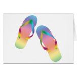 Tropical Flip Flops 1 cards