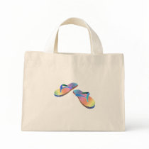 Tropical Flip Flops 2 bags by ElainePlesser Tropical Flip Flops 2 bags