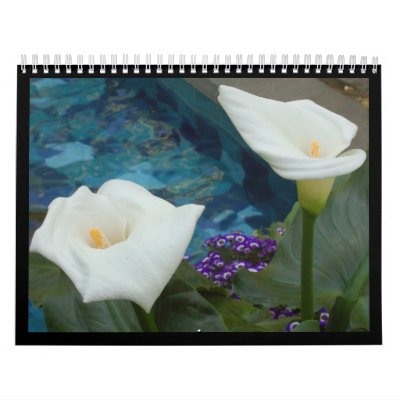 Tropical Flora Wall Calendars by ZunigasArt