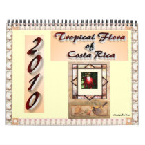 Tropical Flora of Costa Rica Calendar