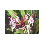Tropical Floral Canvas Gallery Wrap Canvas