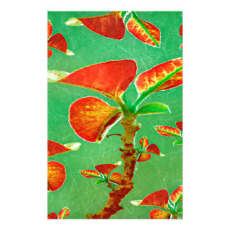 Hawaiian Print Stationery | Zazzle