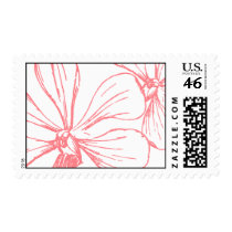 Tropical Floral Stamp stamps