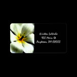 Tropical Flower Address Label labels