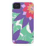 Tropical Flower Case-Mate iPhone 4 Cases