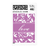 Tropical Flower Love Medium Postage stamp