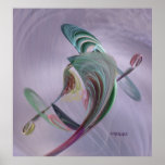 Tropical flowers #2 poster