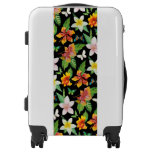 Tropical Flowers & Butterflies pattern Luggage