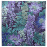 Tropical Flowers Cloth Napkins