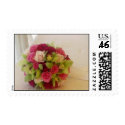 Tropical flowers postage
