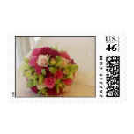 Tropical flowers postage