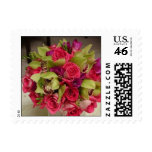 Tropical flowers stamps