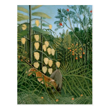 Tropical Forest, Henri Rousseau Postcards