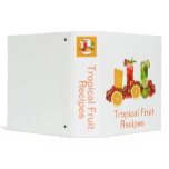 Tropical Fruit Avery Binder