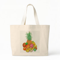 Tropical Fruit Tote Bag