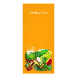 Tropical Fruits Rack Card