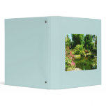 Tropical Garden by Lake Vinyl Binders