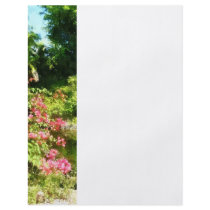 Tropical Garden by Lake Full Color Flyer