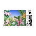 Tropical Garden postage by joeyartist Tropical Garden postage