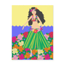 Tropical Girl Postcards