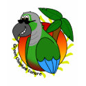Tropical Green Cheeked Conure t-shirts