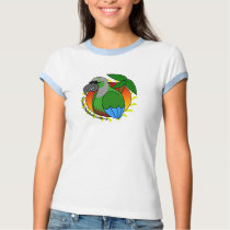 Tropical Green Cheeked Conure TShirt
