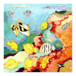 Tropical Hawaiian Fish Poster Print posters