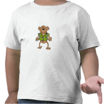 Tropical Hawaiian Monkey t-shirts