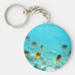 Tropical Hawaiian Underwater Fish Key Chains