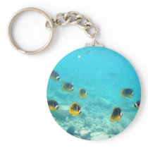 Tropical Hawaiian Underwater Fish Key Chains