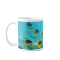 Tropical Hawaiian Underwater Fish Coffee Mugs