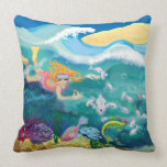 tropical holiday pillows