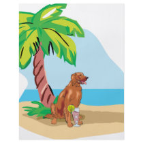 Tropical Irish Setter Full Color Flyer