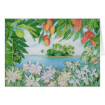 Tropical Island Greeting Cards
