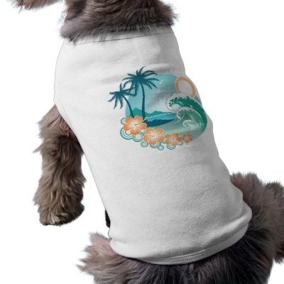 Tropical Island pet clothing