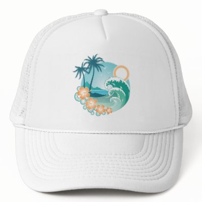 Tropical Island hats