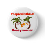 Tropical Island Honeymooner Pin