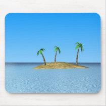Tropical Island mousepads
