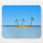 Tropical Island Mouse Pads
