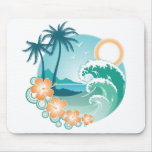 Tropical Island mousepads
