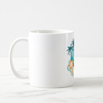 Tropical Island mugs