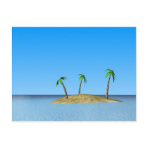 Tropical Island postcards