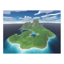 Tropical Island Poster posters by gavila_pt Tropical Island Poster posters