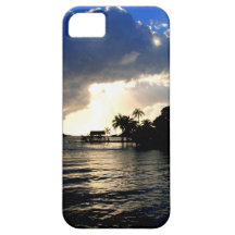 Tropical Island Sunset iPhone5 Case iPhone 5 Cover